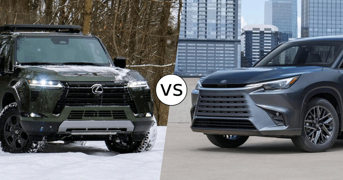 2026 Lexus TX vs. 2026 Lexus GX