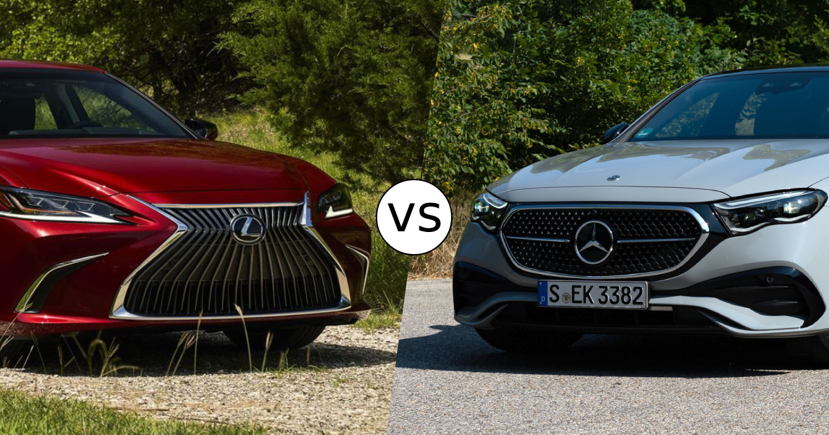 2024 lexus es vs mercedes e class