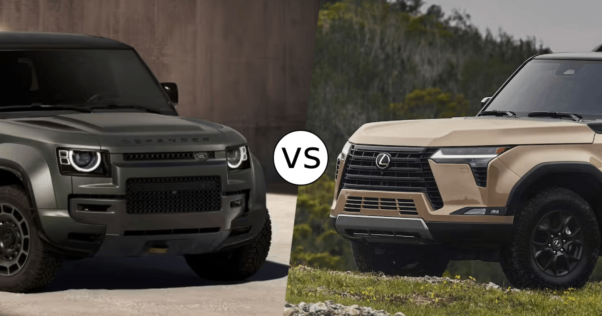 2025 Lexus GX vs. Land Rover Defender