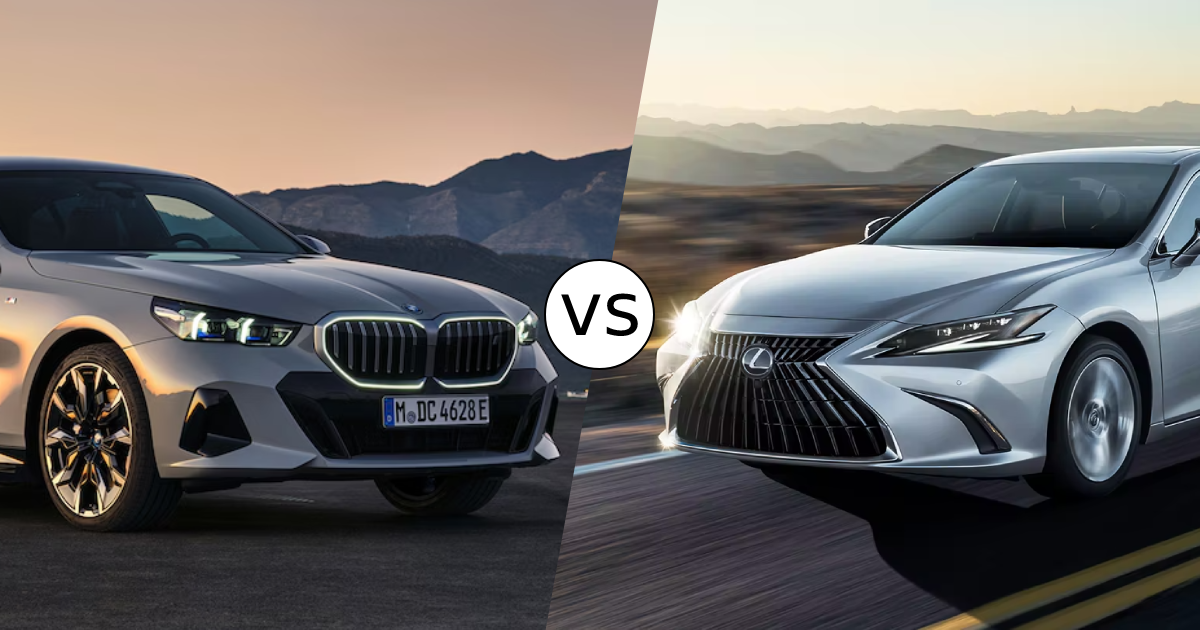 Lexus ES vs. BMW 5 Series