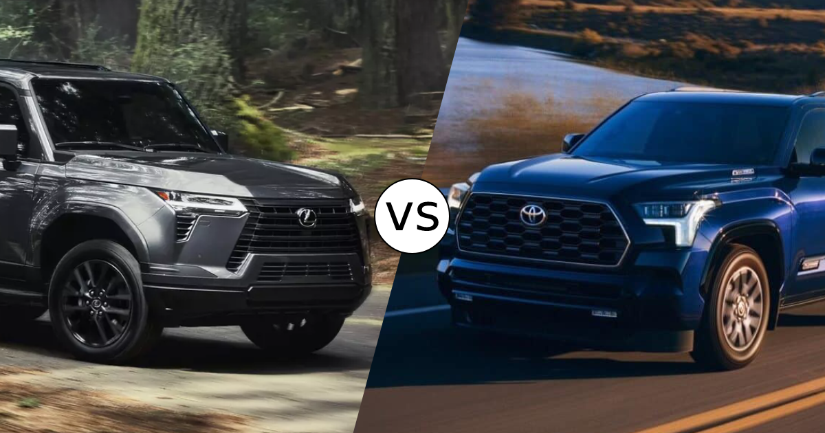 2024 Lexus GX vs. 2024 Toyota Sequoia