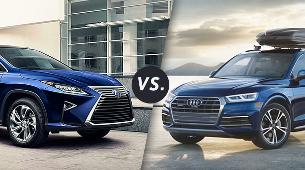 Comparison: 2017 Lexus RX 450h vs 2016 Audi Q5 Hybrid
