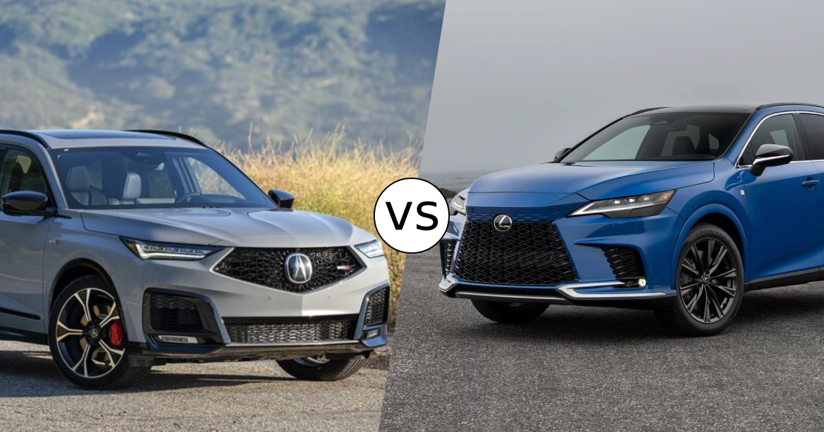 2025 Lexus RX vs. Acura MDX