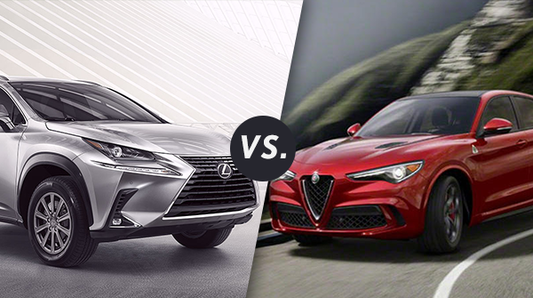 Comparison: 2018 Lexus NX 300 vs 2018 Alfa Romeo Stelvio