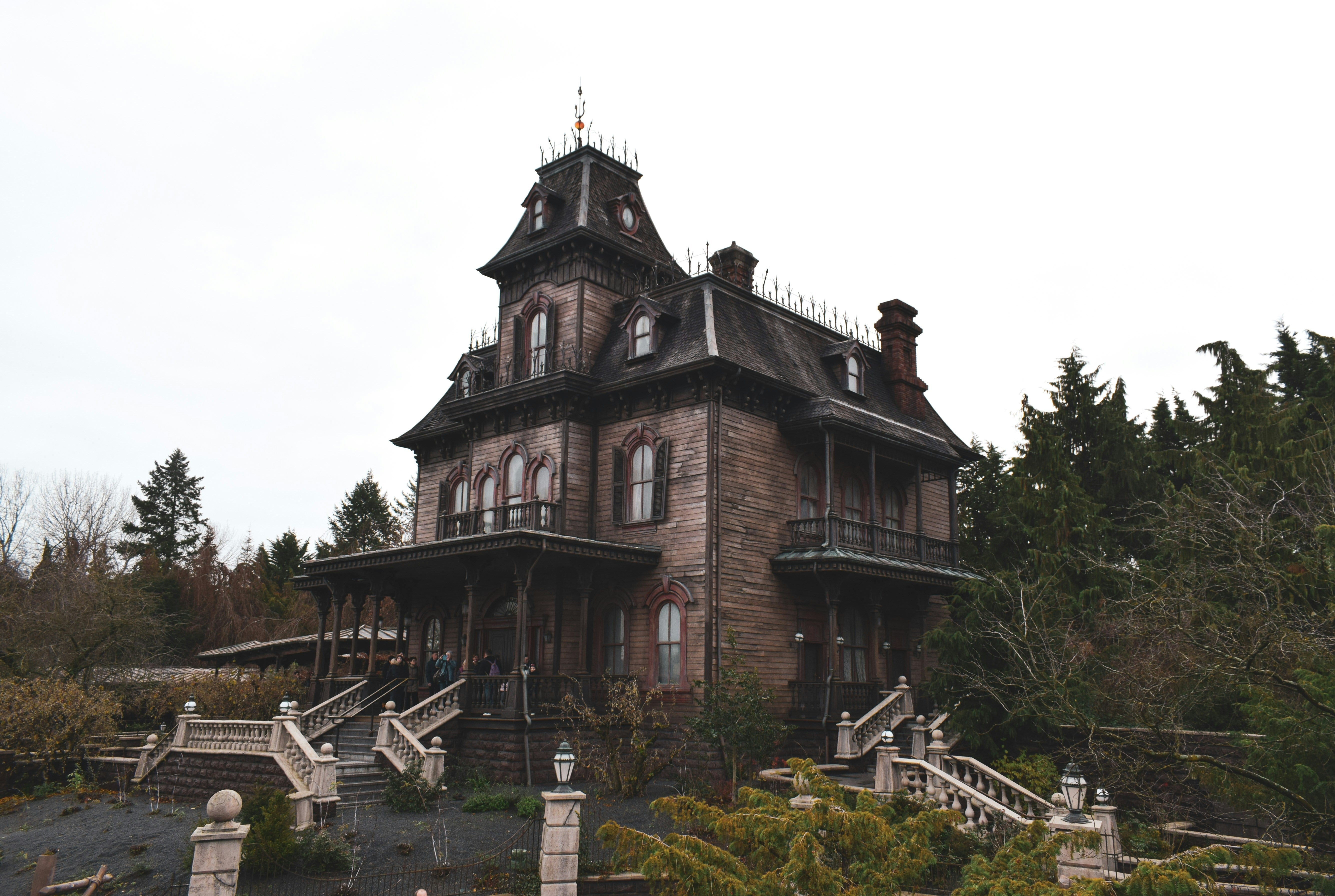 Spooky looking house