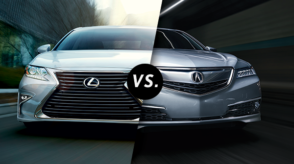 2016 Lexus ES vs 2016 Acura TLX