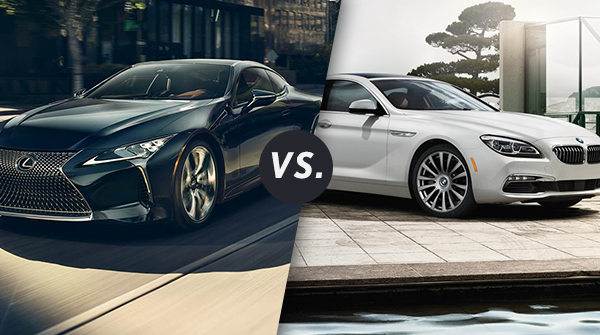 Comparison: 2018 Lexus LC 500 vs 2017 BMW 6 Series