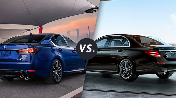 Comparison: 2017 Lexus GS F vs 2017 Mercedes-Benz E550