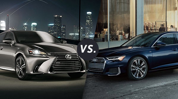 2020 Lexus GS 350 vs. 2020 Audi A6