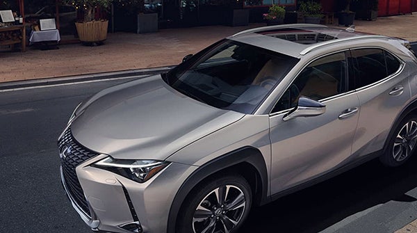 Silver Lexus 200 UX in El Monte, CA