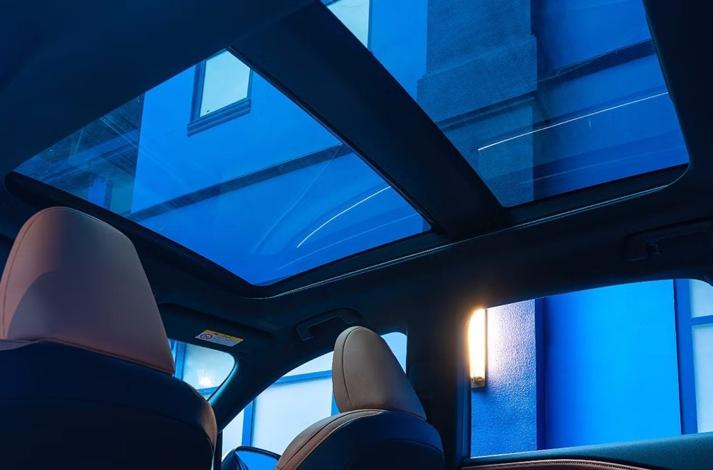 2025 Lexus RX Interior Glass Roof