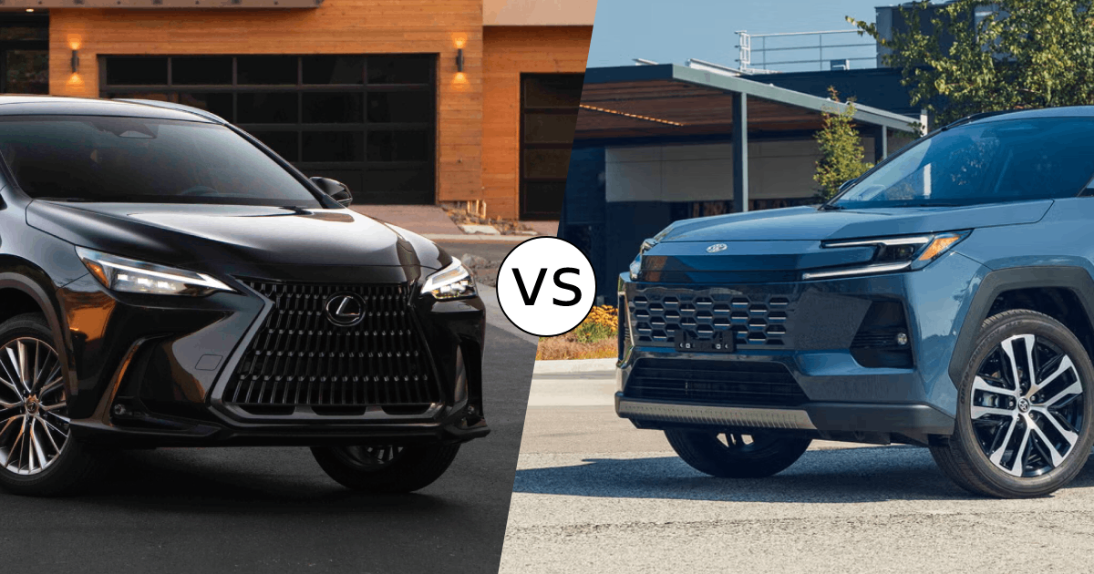 2026 Lexus NX vs. 2026 Toyota RAV4