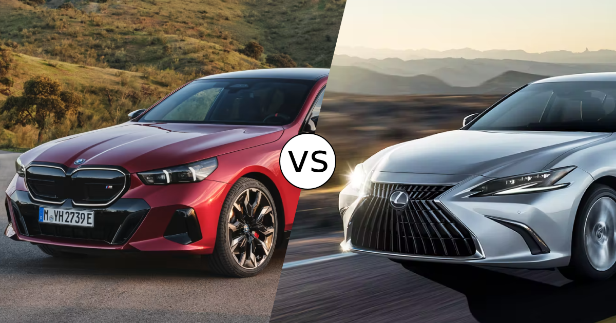 2024 Lexus ES vs BMW 5 Series