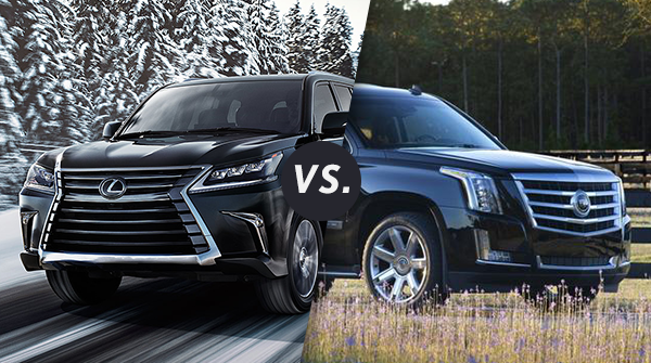 Los Angeles Comparison Lexus LX570 vs Infiniti QX80
