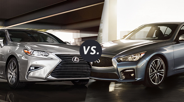 Lexus ES 350 ve Infiniti Q50