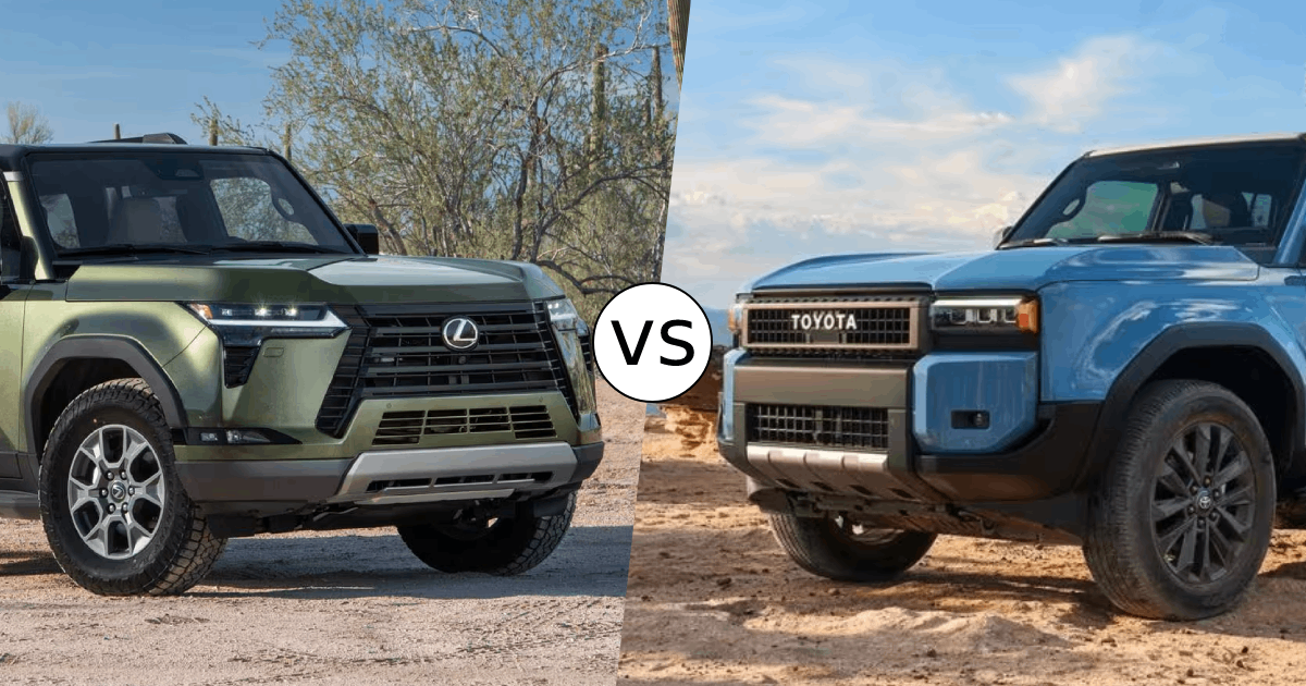 2026 Lexus GX vs. Toyota Land Cruiser