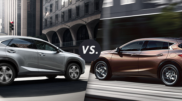 Comparison: 2017 Lexus NX Turbo vs 2017 Infiniti QX30