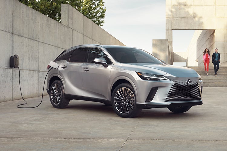 2025 Lexus RX plugged in