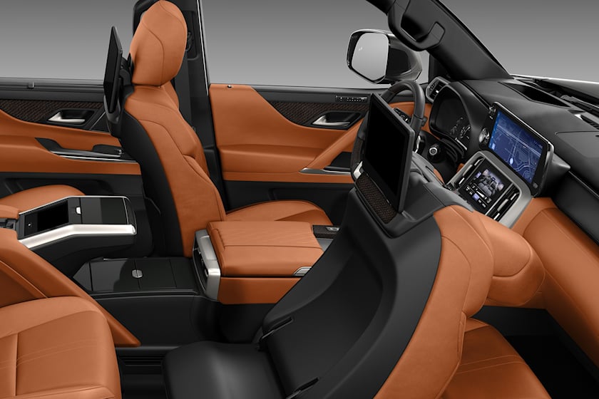 Interior Lexus LX 2023