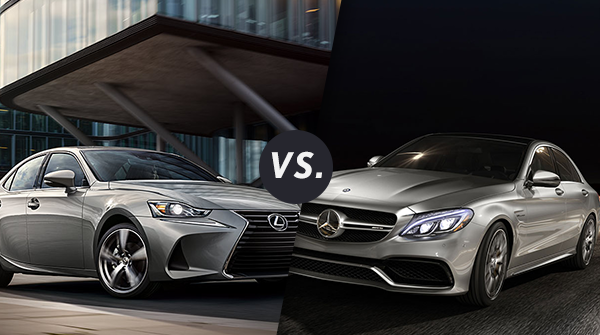 Comparison: 2017 Lexus IS Turbo vs 2017 Mercedes-Benz C-Class