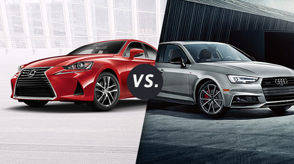 Comparison: 2018 Lexus IS 300 vs 2018 Audi A4