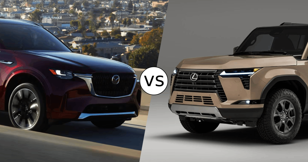 2025 Lexus GX vs Mazda CX-90