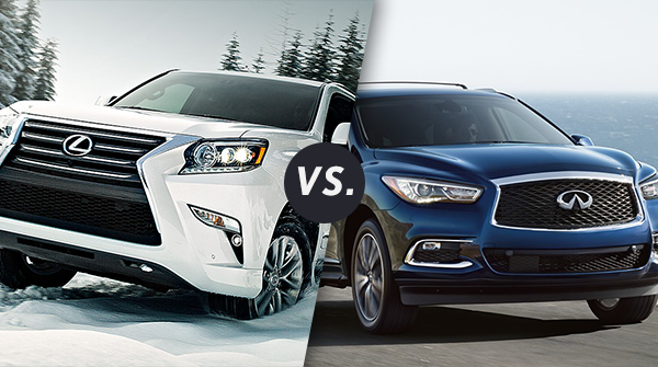 Comparison: 2018 Lexus GX 460 vs 2018 Infiniti QX60