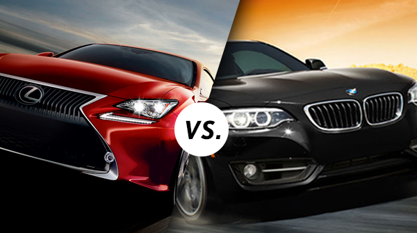Lexus Rc200t vs BMW 2 Series