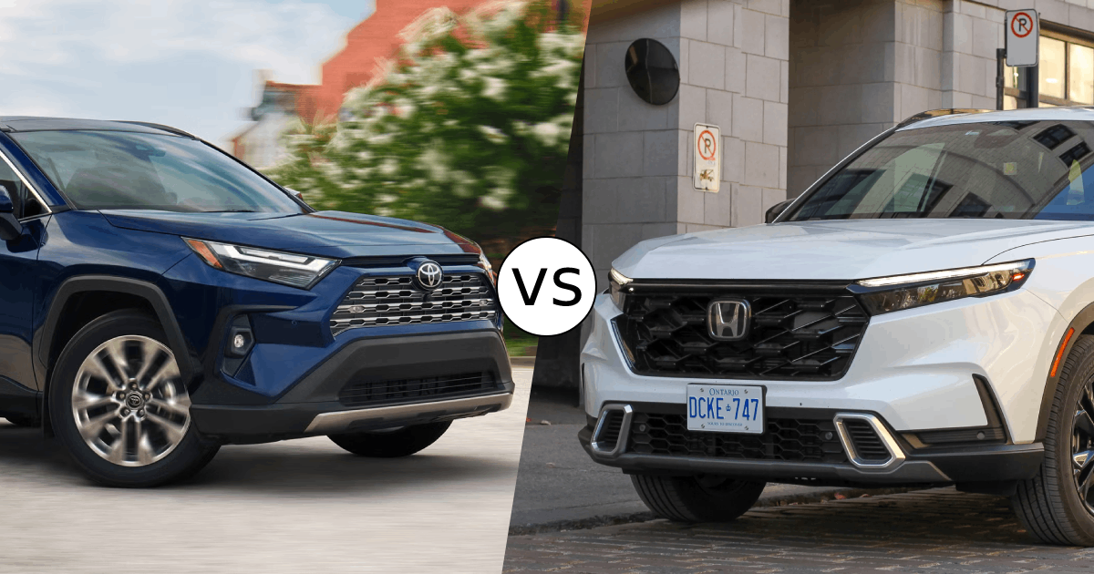 2025 Toyota RAV4 vs. 2025 Honda CR-V