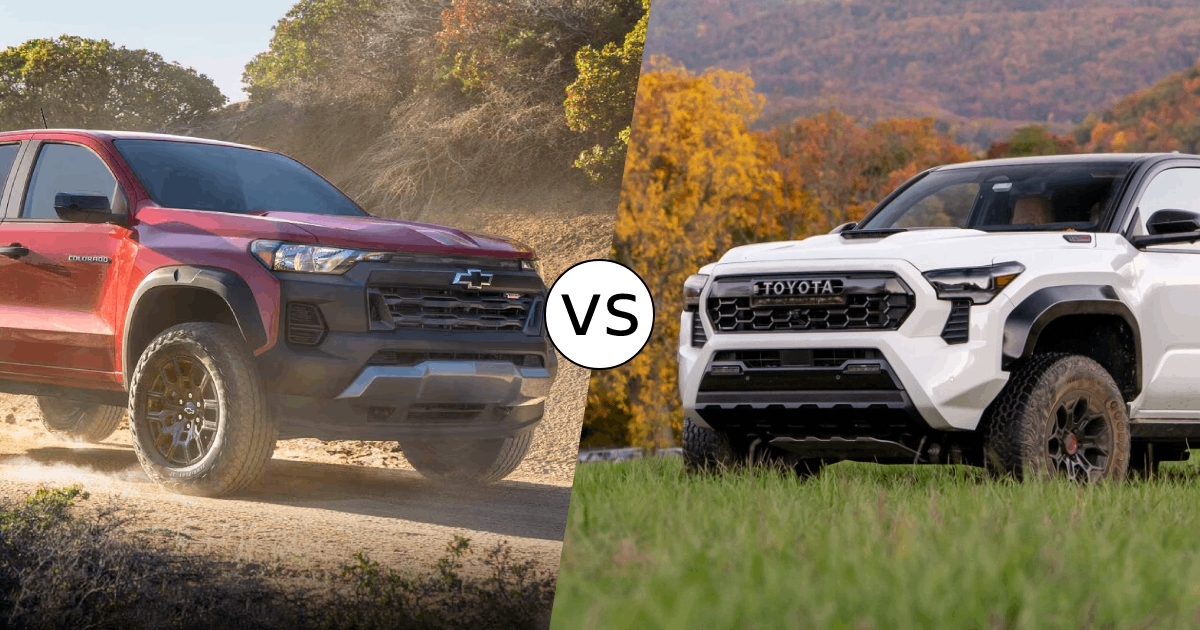 2025 Toyota Tacoma vs. 2025 Chevrolet Colorado