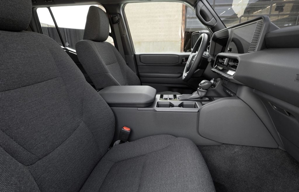 The 2024 Toyota Land Cruiser Interior Front Seat