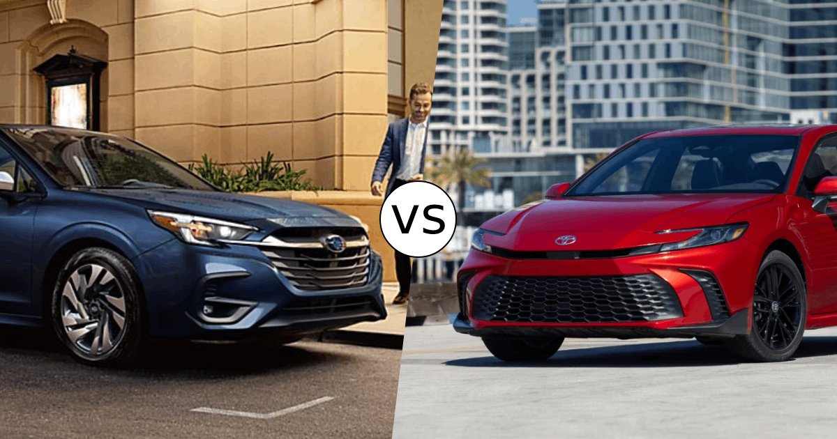 2025 Toyota Camry vs Subaru Legacy