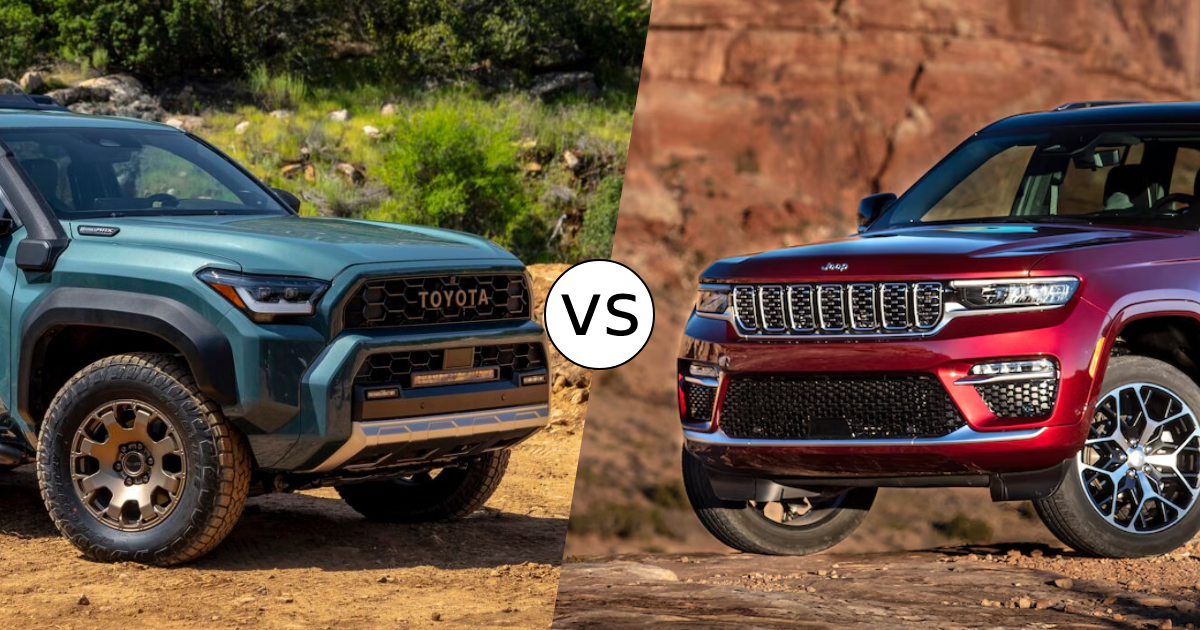 Toyota 4Runner vs. Jeep Grand Cherokee