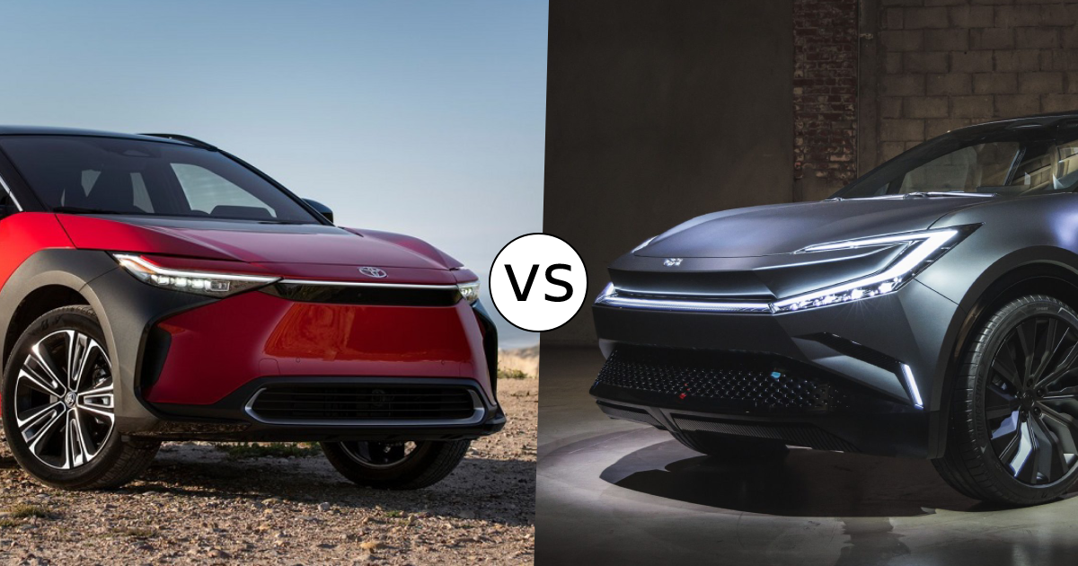 2024 Toyota bZ4X vs bZ3X