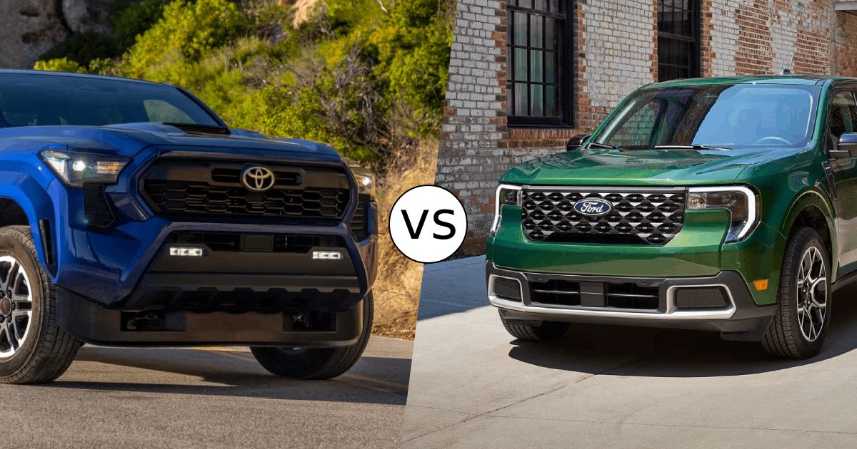 2025 Ford Maverick vs. Toyota Tacoma