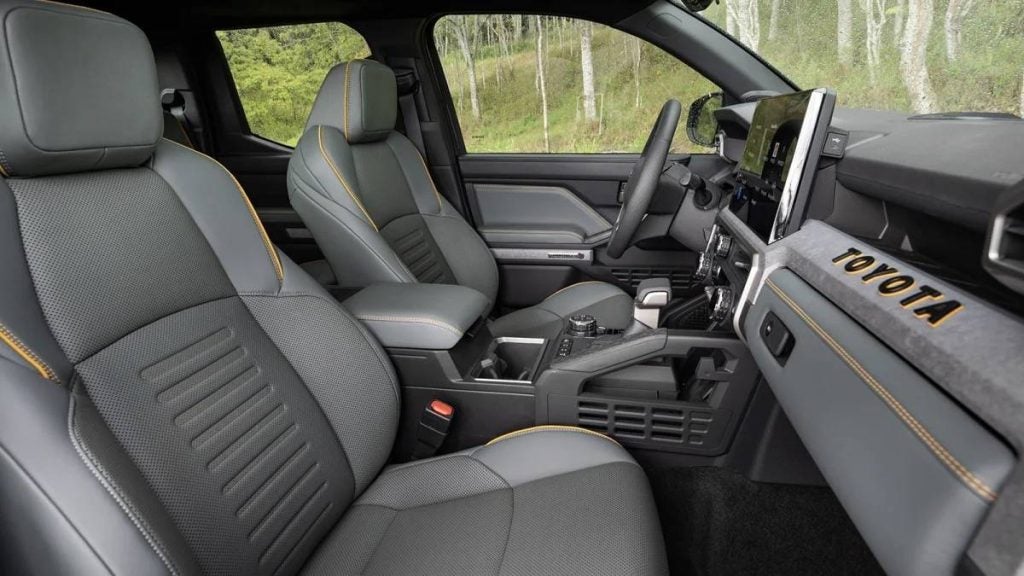 2024 Toyota Tacoma Interior Front Seats