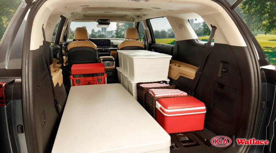 2022 Kia Sedona Cargo Trunk Space