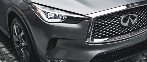 QX50's double-arch grille