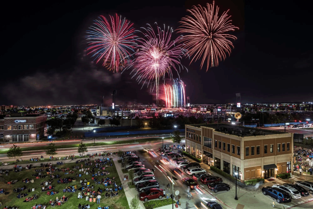 Where to Watch Fireworks near Frisco, TX