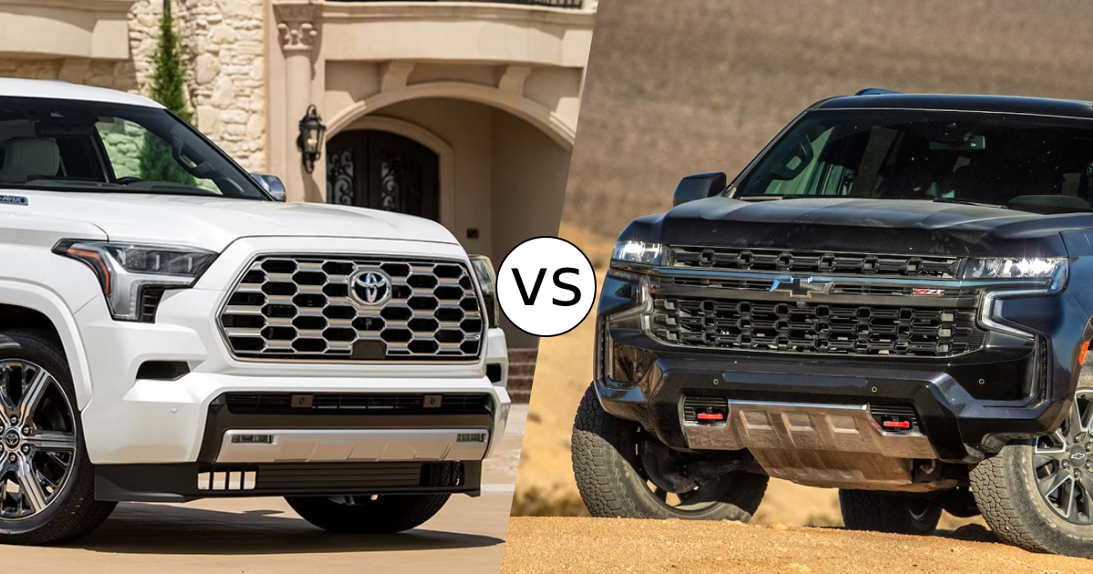 2024 Toyota Sequoia vs. Chevy Tahoe
