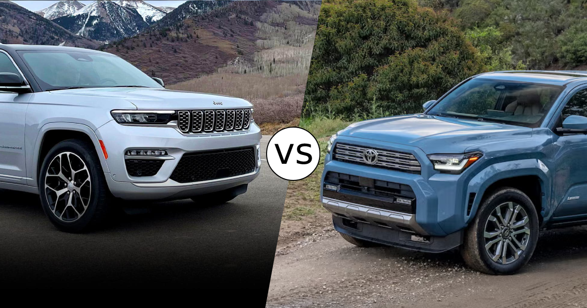 Toyota 4Runner vs. Jeep Grand Cherokee