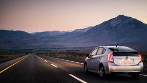 Prius On The Road