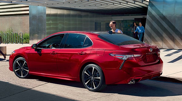 Red Toyota Camry