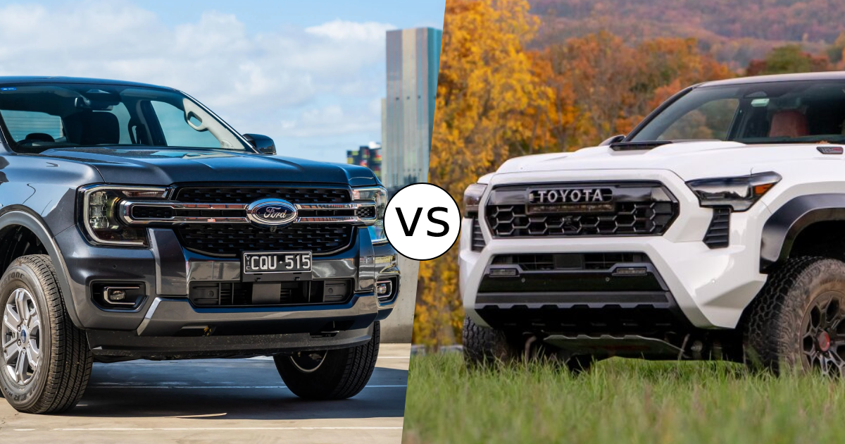 2025 Toyota Tacoma vs. Ford Ranger