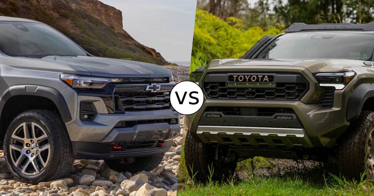 2024 Toyota Tacoma vs Chevy Colorado