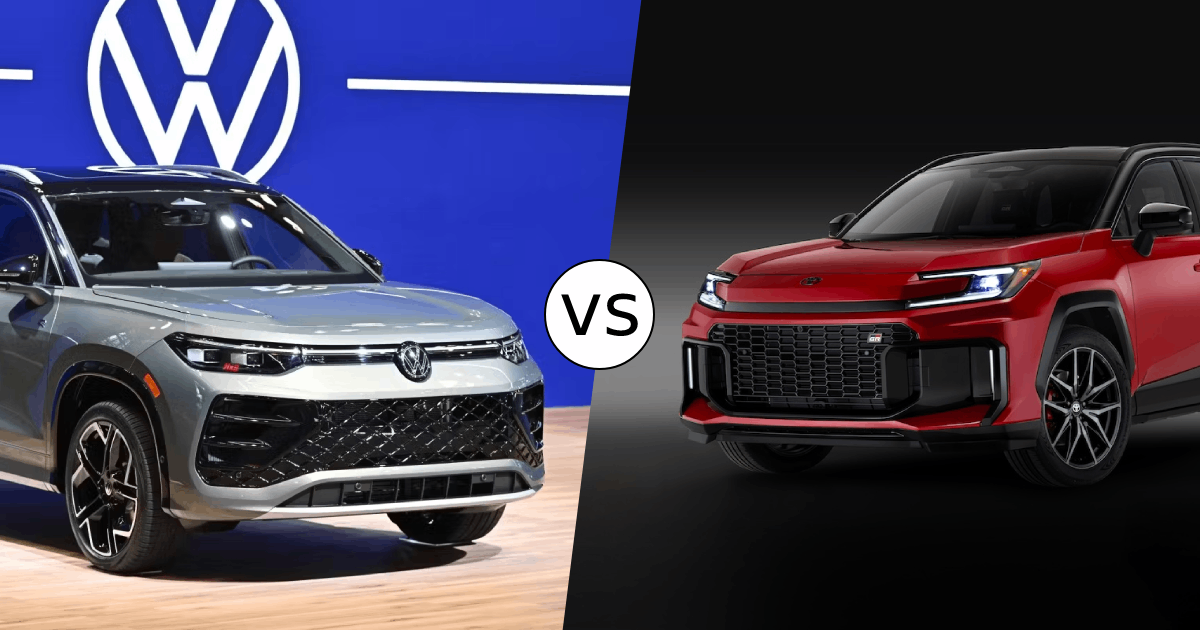 2026 Toyota RAV4 vs Volkswagen Tiguan