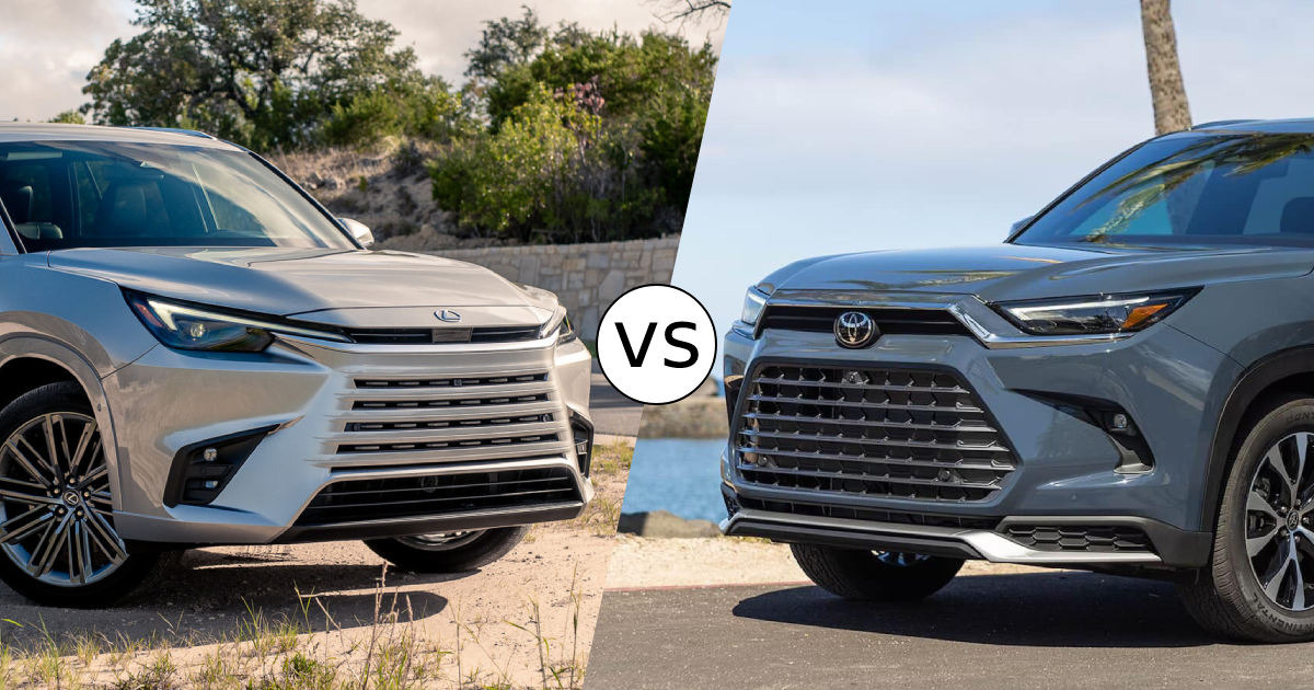 2024 Toyota Grand highlander vs Lexus TX