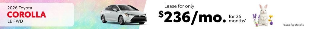 2026 Toyota Corolla LE FWD