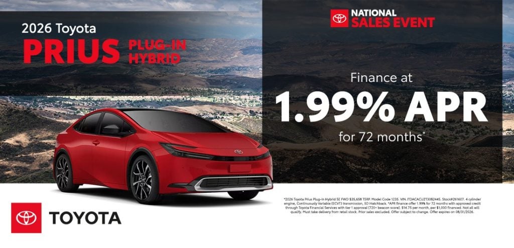 2026 Toyota Prius Plug-In Hybrid