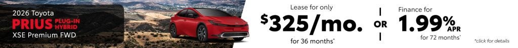 2026 Toyota Prius Plug-In Hybrid XSE Premium FWD